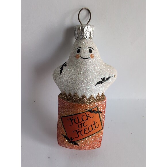 Patricia Breen Treat Seeker Halloween Ghost Ornament 2002 - Picture 1 of 4